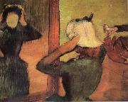Edgar Degas Cbez la Modiste France oil painting reproduction